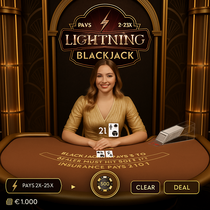 Betovo - Lightning Blackjack Live Game